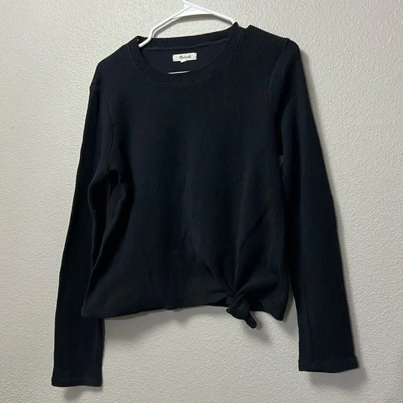 Madewell Elwood Knot Front Top - Picture 5 of 16